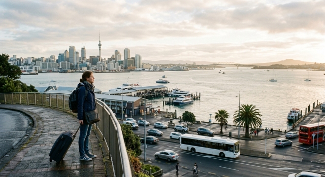 First Morning in Auckland